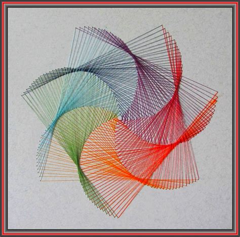 Paper String Art Patterns