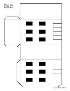 Paper Village Templates Babble Dabble Do