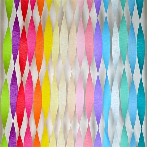 PartyWoo Crepe Paper Streamers 6 Rolls 492ft, Pack of Party Streamers in 6 Pastel Colors for Birthday Decorations, Party Decorations, Wedding