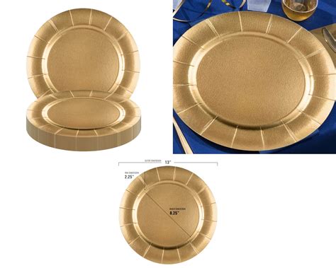 Elegant Disposable Charger Plates For Party - (10 Piece) Heavy Duty Disposable Dinner Set 13”, Fine Dining Charger Dishes For Elegant China Look, for Upscale Wedding, Dining & Serving, Silver - Beaded. Options: 3 sizes. 10. $1499 ($1.50/Count) FREE delivery Thu, Feb 8 on $35 of items shipped by Amazon. 