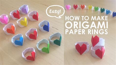 Paper heart rings tutorial. You only need one of the PDF files, choose the A4 or US Letter size. Print the file twice, so that you have the template on two sheets of paper. With the colour or pattern you’d like on the other side. This 3d heart was designed in Blender, a 3d software program and then edited in Illustrator. The heart can be pushed inwards to be thinner too. 