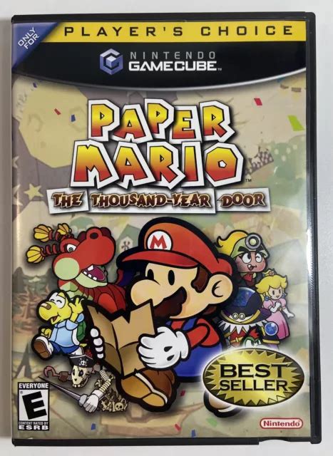 Paper mario the thousand year door ebay. Paper Mario: The Thousand-Year Door - Best Seller - Nintendo Gamecube - CIB [eBay] $85.00. Report It. 2023-10-31. Time Warp shows photos of completed sales. >Subscribe ($6/month) to see photos. OK. Paper Mario Thousand Year Door Best Seller GameCube Complete With Case Untested [eBay] $89.00. 