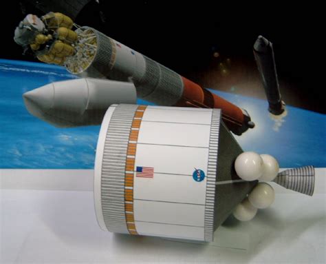Paper model mercury capsule.  Lower Hudson Valley Challenger Center Gift Sh...