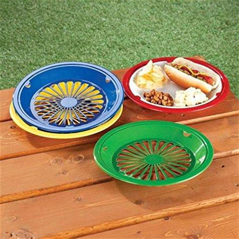 Paper plate holder. 12 Pcs Plastic Paper Plate Holders 10 Inch Reusable Paper Plate Holders Round Plate Holder Bright Colors Paper Plate Dispenser with Snap in Grooves for 9 Inch Paper Plates Party(Mixed Colors, 12 Pcs) 4.5 out of 5 stars 162. 100+ bought in past month. $15.99 $ 15. 99 ($1.33/Count) 