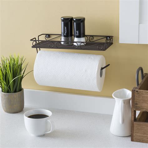 Now $ 1700. $18.89. NUOLUX Standing Paper Towel Holder Simply Tear Roll Contemporary Paper Towel Holder Tissue Holder for Kitchen and Toilet (12*12*32cm) $ 1804. HOMEMAXS Multifunction Standing Paper Holder Stainless Steel Kitchen Tissue Holder Countertop Anti-Slip Simply Tear Roll Contemporary Paper Towel Holder …