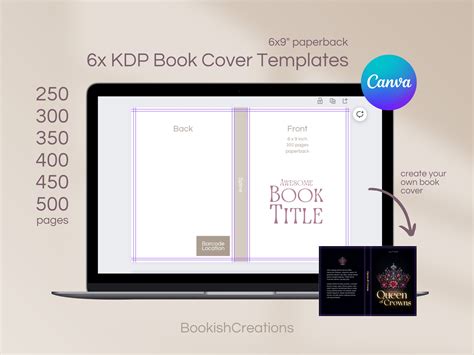 Paperback Book Cover Template