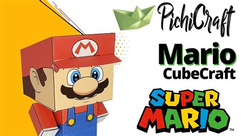 Papercarft Mario 🚀 Mario Bros 🎮 Cubecraft 2024 3D 💎🇻🇪🔥 - YouTube