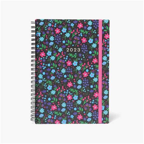 Paperchase A5 Floral 2024 Diary with Pen - amazon.com