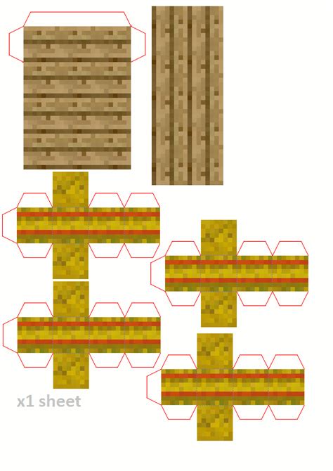 Papercraft Castle For Your Minis Minecraft Printables Paper Crafts Minecraft Templates