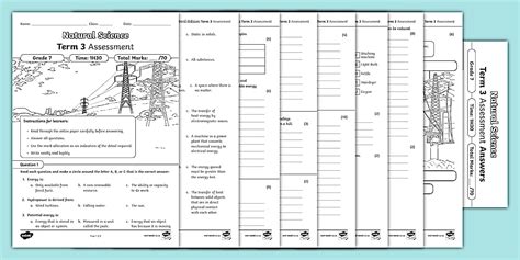 Papers Test Grade Science Natural 7