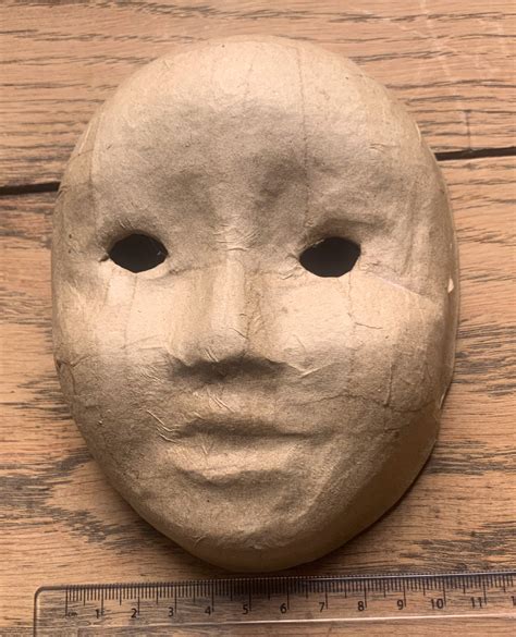 Papier mache mask
