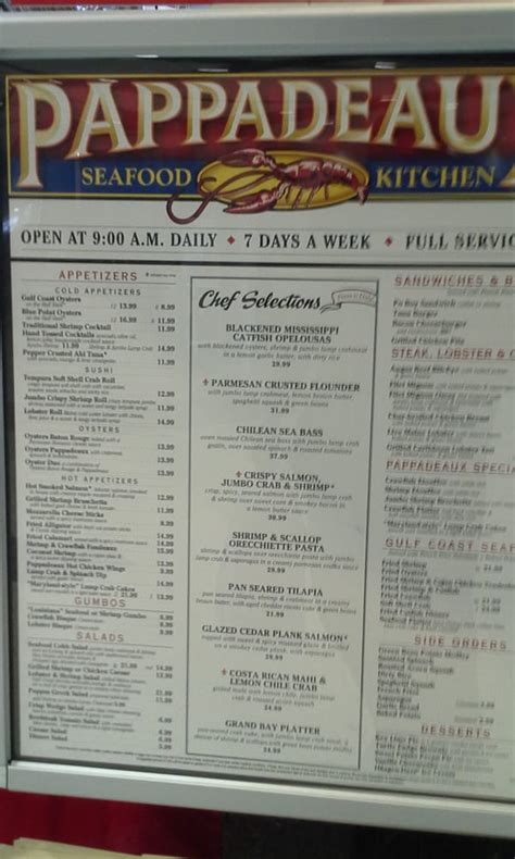 Pappadeaux seafood kitchen menu with prices. Things To Know About Pappadeaux seafood kitchen menu with prices. 