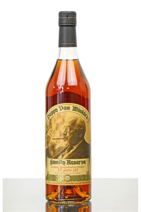 Pappy van winkle 15. Awards. 2019 Gold Medal - San Francisco World Spirits Competition. 2019 Best Bourbon, 11-15 Years - Jim Murray's Whisky Bible. 2016 Overall Winner, Best Age Statement Bourbon - World Whiskies Awards. 2014 Bronze Medal - Los Angeles International Wine & Spirits Competition. 