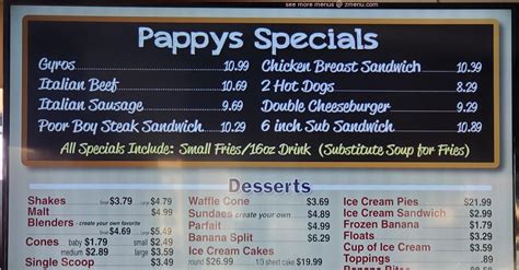 Pappys Chicago style eatery started in the 90s i
