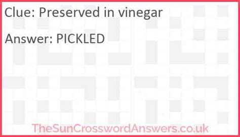 Paprika and vinegar crossword clue. Here is the answer for the crossword clue __ vinegar featured on November 21, 2020. We have found 40 possible answers for this clue in our database. Among them, one solution stands out with a 95% match which has a length of 6 letters. We think the likely answer to this clue is OILAND. 