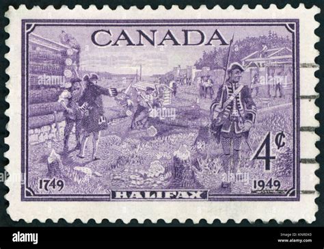 Paquebot auf See erhalten Halifax (Kanada) Poststempel auf PC