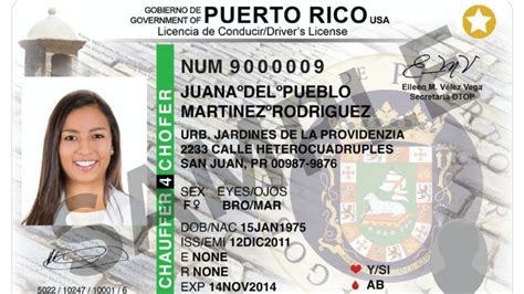 Para que digan EEUU: así serán las nuevas licencias de conducir de Puerto Rico