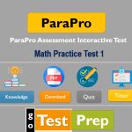 ParaPro Math Practice Test 2023 Questions Answers