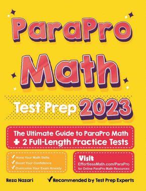 ParaPro Math Test Prep The Ultimate Guide to ParaPro Math + 2 Full