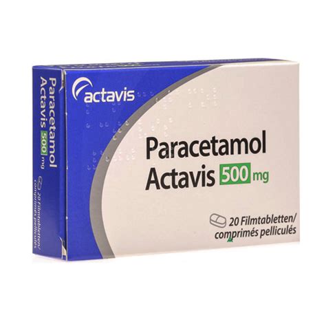 Paracetamol ActaviS ctav;s - Therapeutic Goods Administration