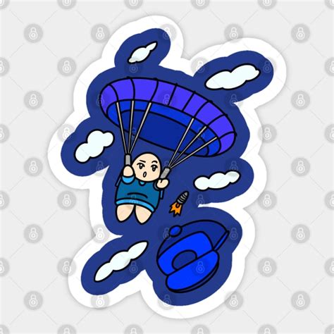 Parachute Band Stickers TeePublic