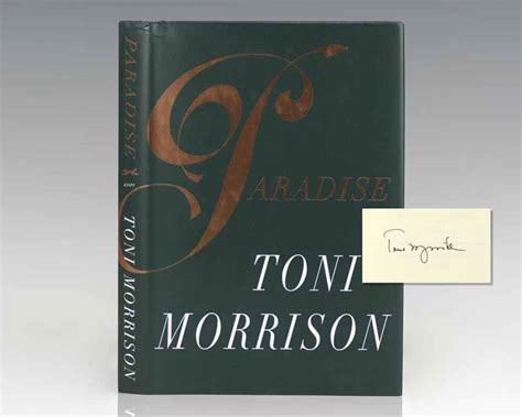 Paradise Toni Morrison, First Edition NrF-with DJ eBay