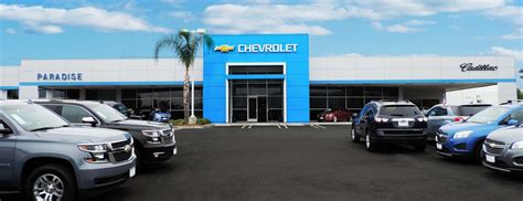 Paradise chevrolet cadillac. Paradise Chevrolet & Cadillac is a dealer in Temecula, California that offers customer satisfaction and a comprehensive parts and service department. Visit their state of … 