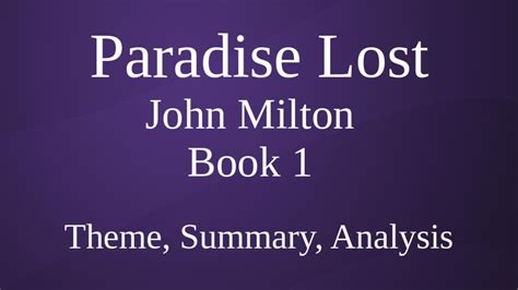 Paradise lost book 1 line by line analysis. - Ford falcon fairlane australian automotive repair manual.