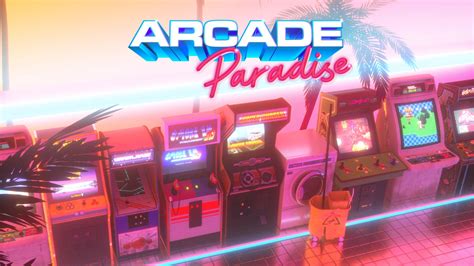 Paradisearcade. Description. Welcome to Arcade Paradise, the 90’s-fuelled retro arcade adventure. You play as Ashley, and you’ve just been given the keys to the family laundromat. Rather than washing rags for a living, you decide to turn the laundromat into the ultimate arcade. Choose from over 35 games to be in the arcade inspired by three decades of ... 