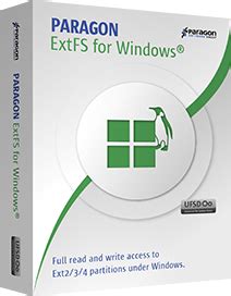 Paragon ExtFS for Windows - Paragon Software Group