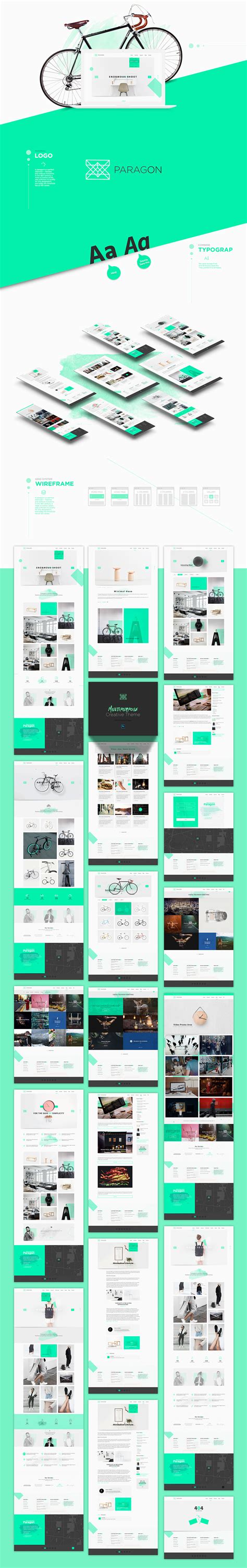 Paragon Multipurpose Creative Minimal Template