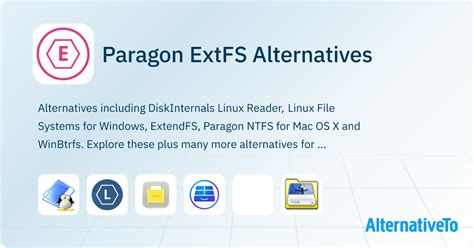 Paragon extfs alternative.  These apps are ranked by their popularity, so yo...