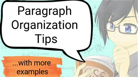 Paragraph Organization Tips for CSE and other exams - YouTube