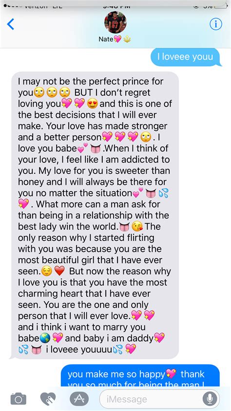 Paragraphs to say to your bf. Freaky Texts to Send. I love the way I taste on your body. Let me bang the stress out of you! You look very beautiful from behind. I love it when you put me in compromising positions. My favorite sport is muff diving. Spank me till I’m beet red! Let’s make love “50 Shades” style. Lean back, and let me know when I’ve found your G spot. 
