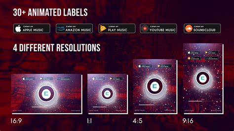 Parallax Music Visualizer Template For After Effects YouTube