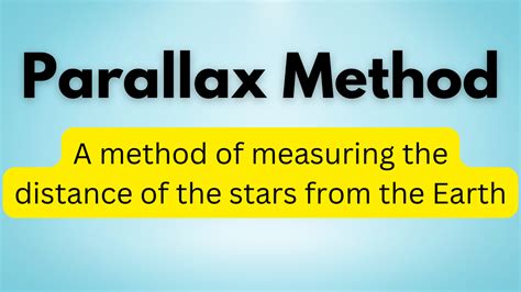 Parallax method - RationalWiki