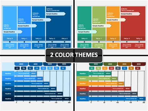 Parallel Timeline Template PowerPoint Presentation Slides PPT