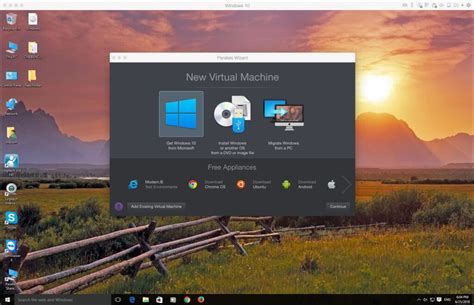 Parallels Windows Express Installation Option