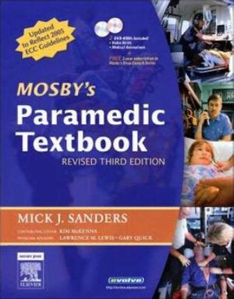 Paramedic Textbook 3rd Mosby Edition Revised