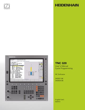 Parameter manual i tnc 320 of heidenhain. - Yamaha xtz 750 1989 1999 manuale di riparazione servizio online.