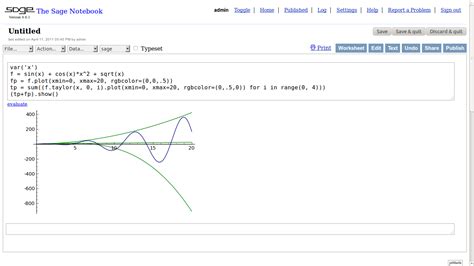 Parametric plot sagemath.  Notice that the aspect ratio of the above plot makes t...
