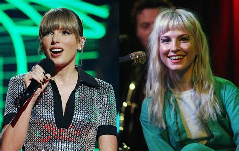Paramore taylor swift. Paramore’s Hayley Williams stopped by The Tonight Show Starring Jimmy Fallon to talk about exactly that — as well as her decades-long friendship with Swift, which began in Nashville. “We ... 