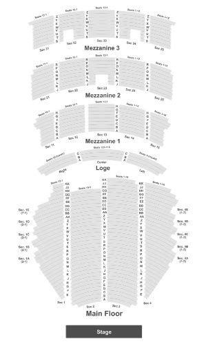 Paramount Seattle Seating Chart View Two Birds Home