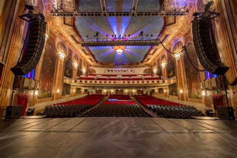 Paramount denver. Some information to note before completing your rental request form: Paramount venue capacity is 1,865 with an option to convert the first 350 seats in a GA Pit. Proscenium Width: 44’. Stage Height: 3’6”. Depth: 28’ (15’ upstage of proscenium/13’ downstage of proscenium) Proscenium Height: 35’. Rigging Steel Height: 55’. 