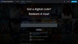Some more bad news about Paramount and iTunes: I received my copy of Red Eye 4K yesterday and just tried to redeem my digital code on ParamountMovies.com. Unfortunately, Vudu is the only redemption option. ... (Universal) and try to redeem it in the redeem page for Drive .... 