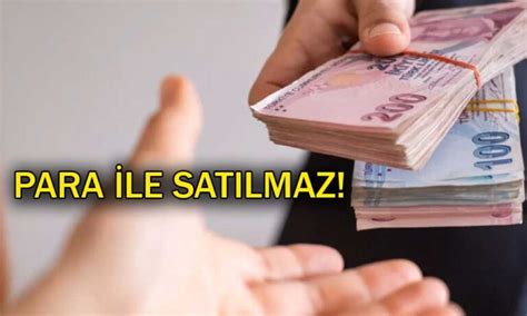 Paranın Satın Alamayacağı 5 Şey . 
