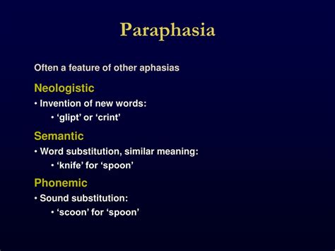 Paraphasia SpringerLink