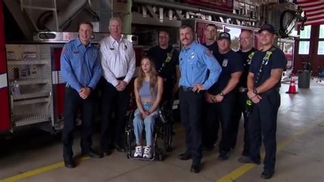 Paraplegic woman reunites with first responders who came to her aid after Fort Lauderdale high-rise’s elevator broke