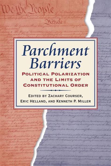 Parchment barriers. Madison also didn’t place much trust in enumerations of rights, or in any other mere “parchment barriers” to government encroachments on liberty. Instead, he trusted the structural ... 