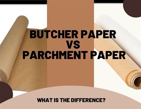 Parchment paper vs butcher paper. Things To Know About Parchment paper vs butcher paper. 